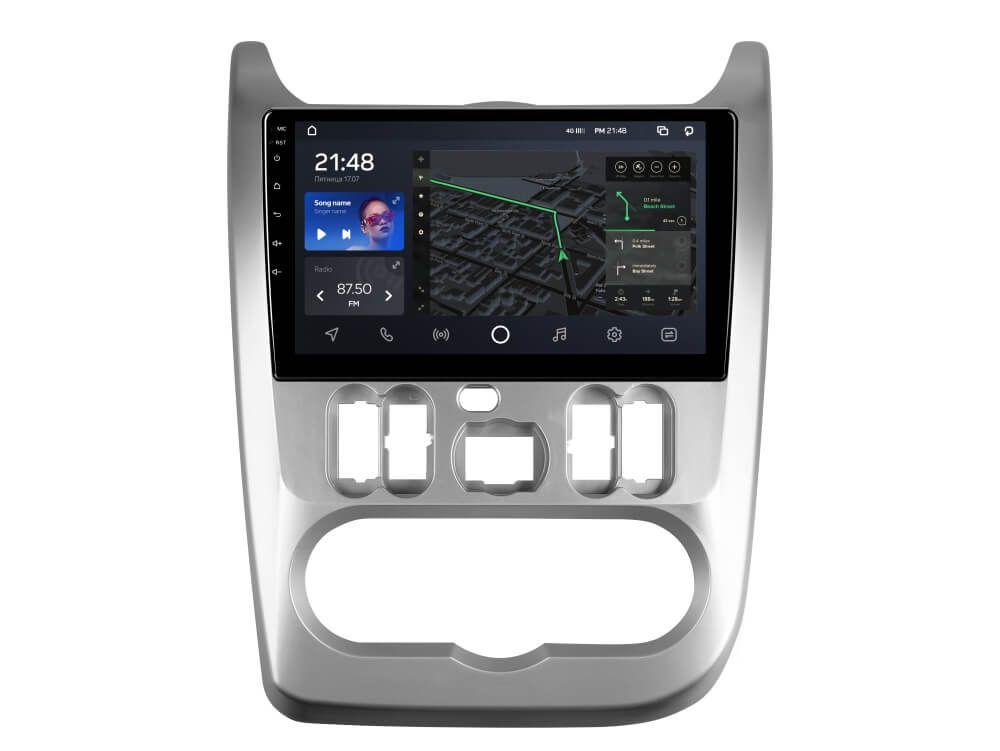 Штатна магнітола AMS T910 6+128 Gb Renault Logan 1 Sandero Lada Lergus largus Dacia 2010-2015
