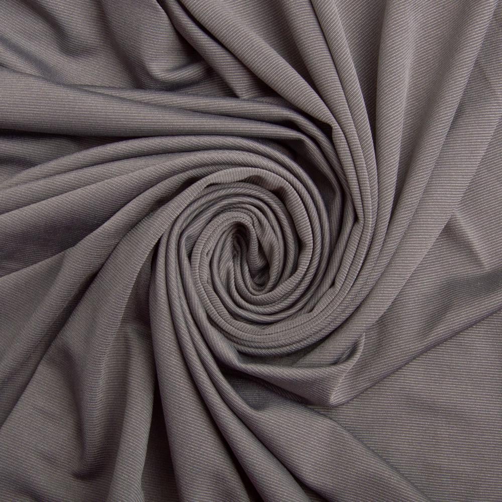 Ткань трикотаж Масло 150 см Серый (26365)
