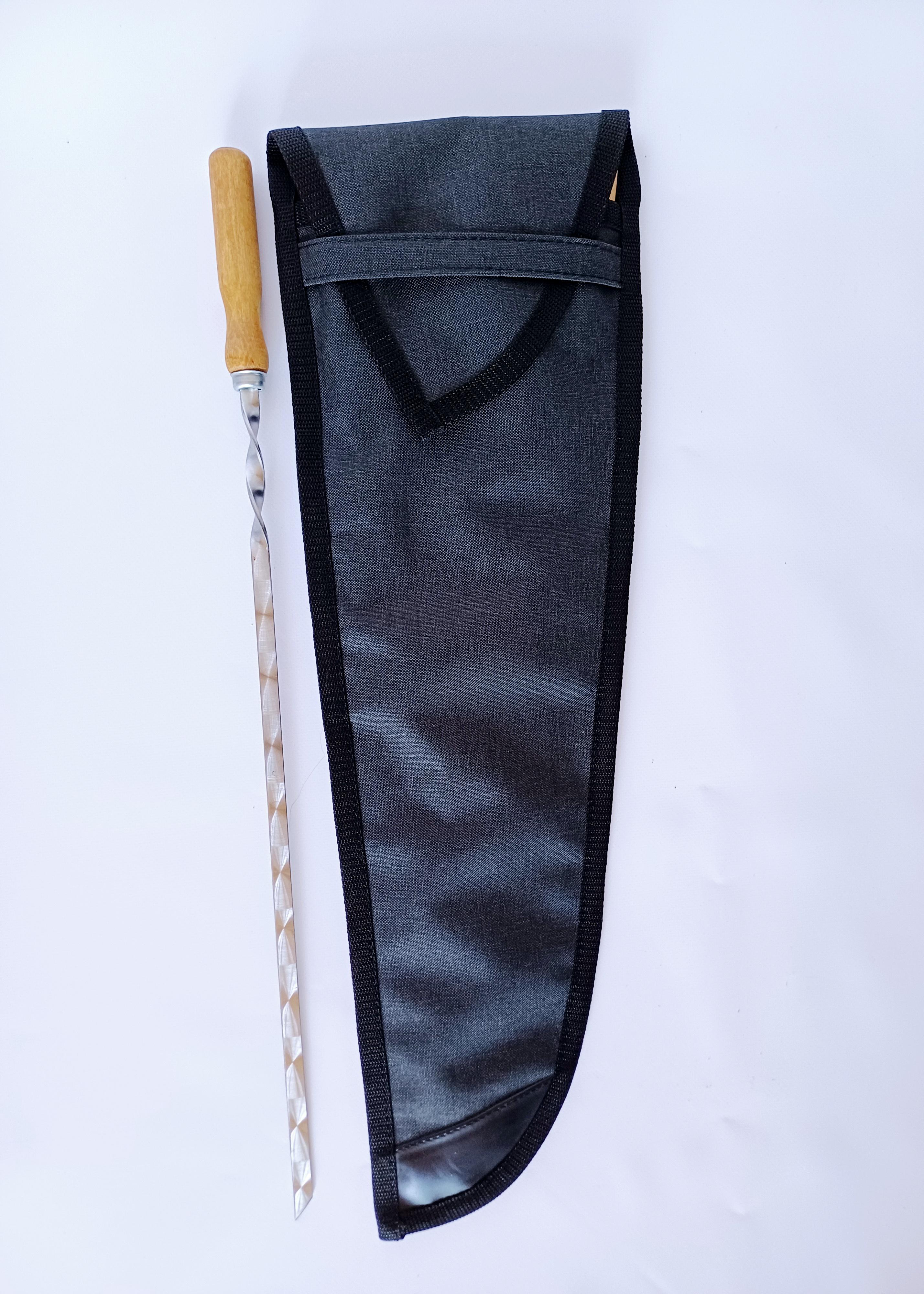 Шампур з дерев'яною ручкою2х10х600 мм