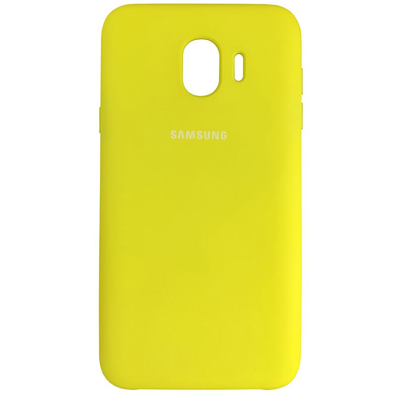 Чехол Silicone Case for Samsung J400 Yellow  (29caa1-2887)