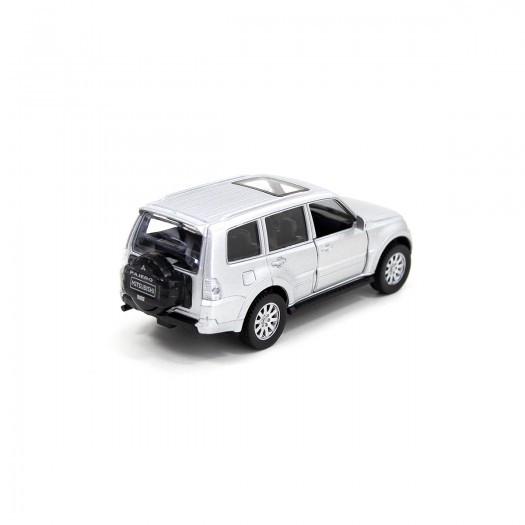 Іграшкова машинка Mitsubishi Pajero 4 WD Turbo Сріблястий (250282) - фото 8