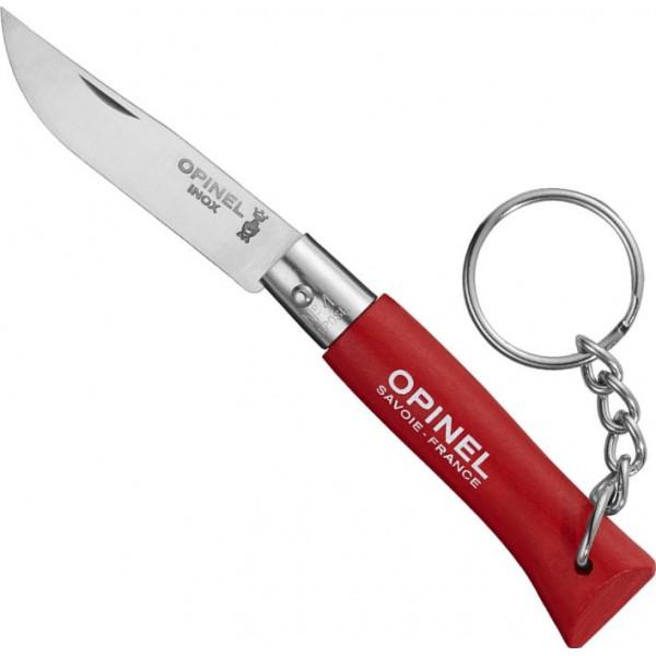 Складной нож Opinel Keychain №4 VRI Red (1743)