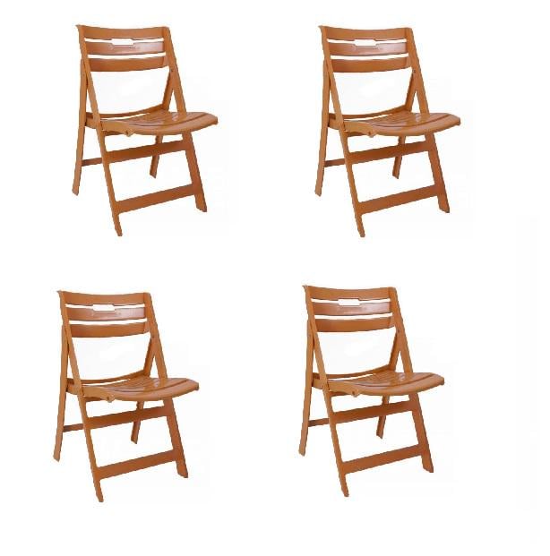 Стул раскладной для Фокс пластиковый 4 шт. (26247173)