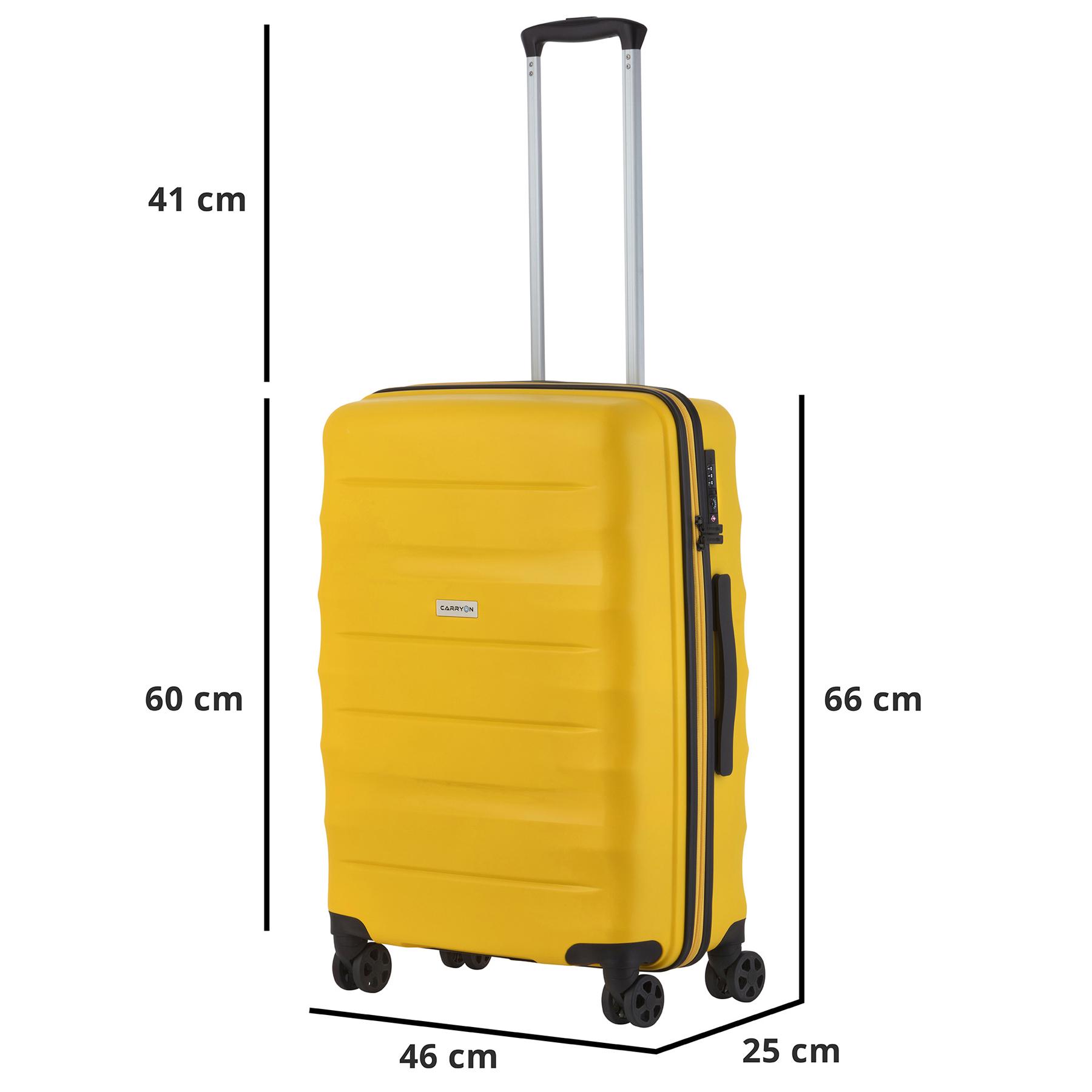 Чемодан CarryOn Porter M Yellow (502457) - фото 5