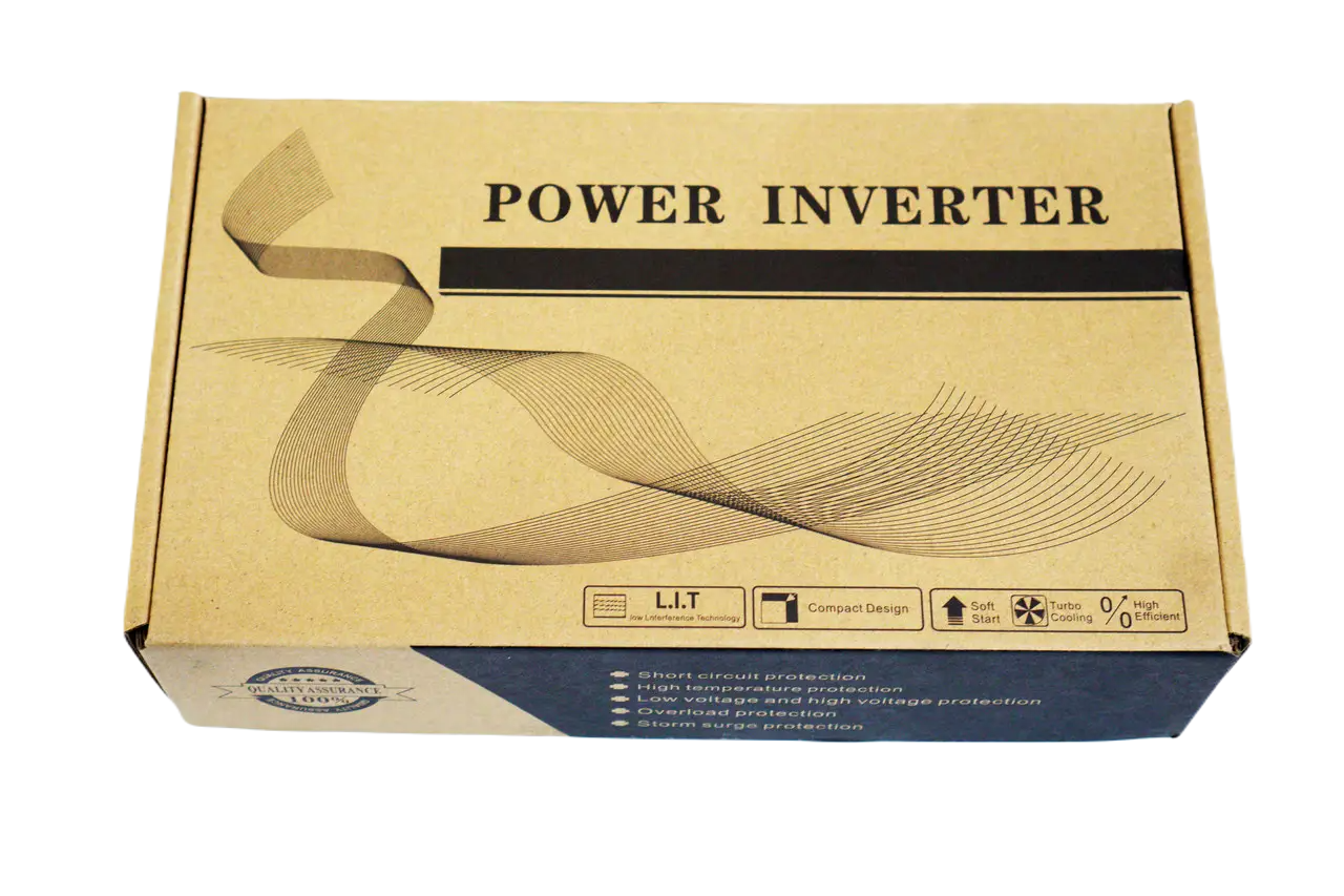 Инвертор Eryuan 2600 W DC/AC 12-220 V с чистой синусоидой и вольметром (3_02494) - фото 6 Инвертор Eryuan 2600 W DC/AC 12-220 V с чистой синусоидой и вольметром (3_02494) - фото 6