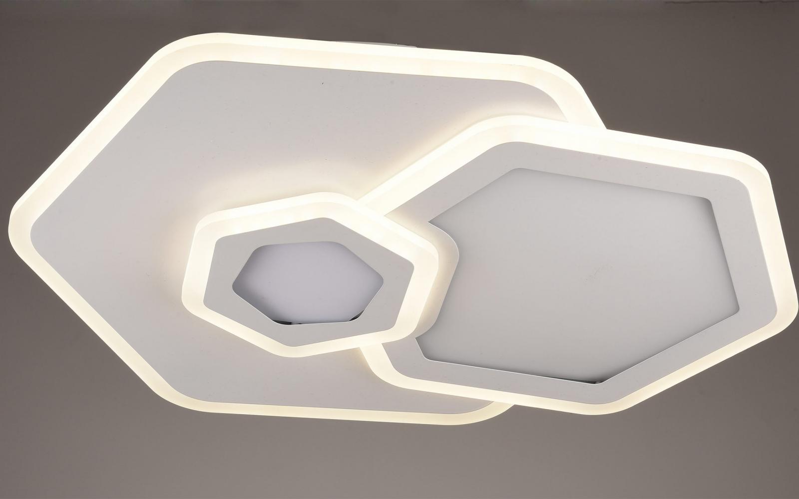 Люстра светодиодная Sirius B Y1332/102 W акриловая