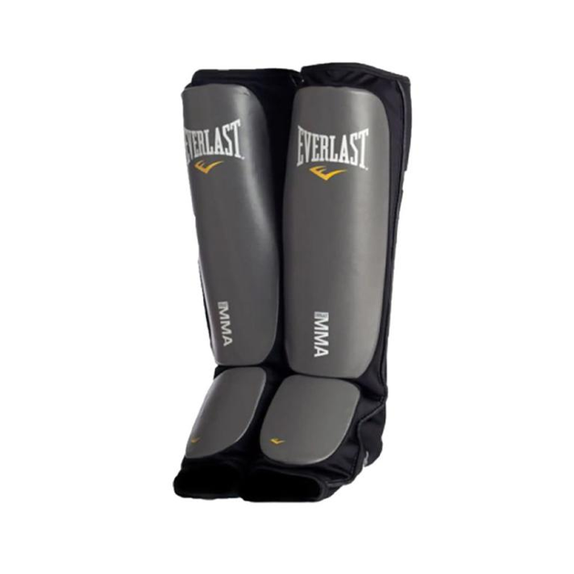 Захист ніг Everlast MMA SPARRING SHIN GUARDS L/XL Чорний/Сірий