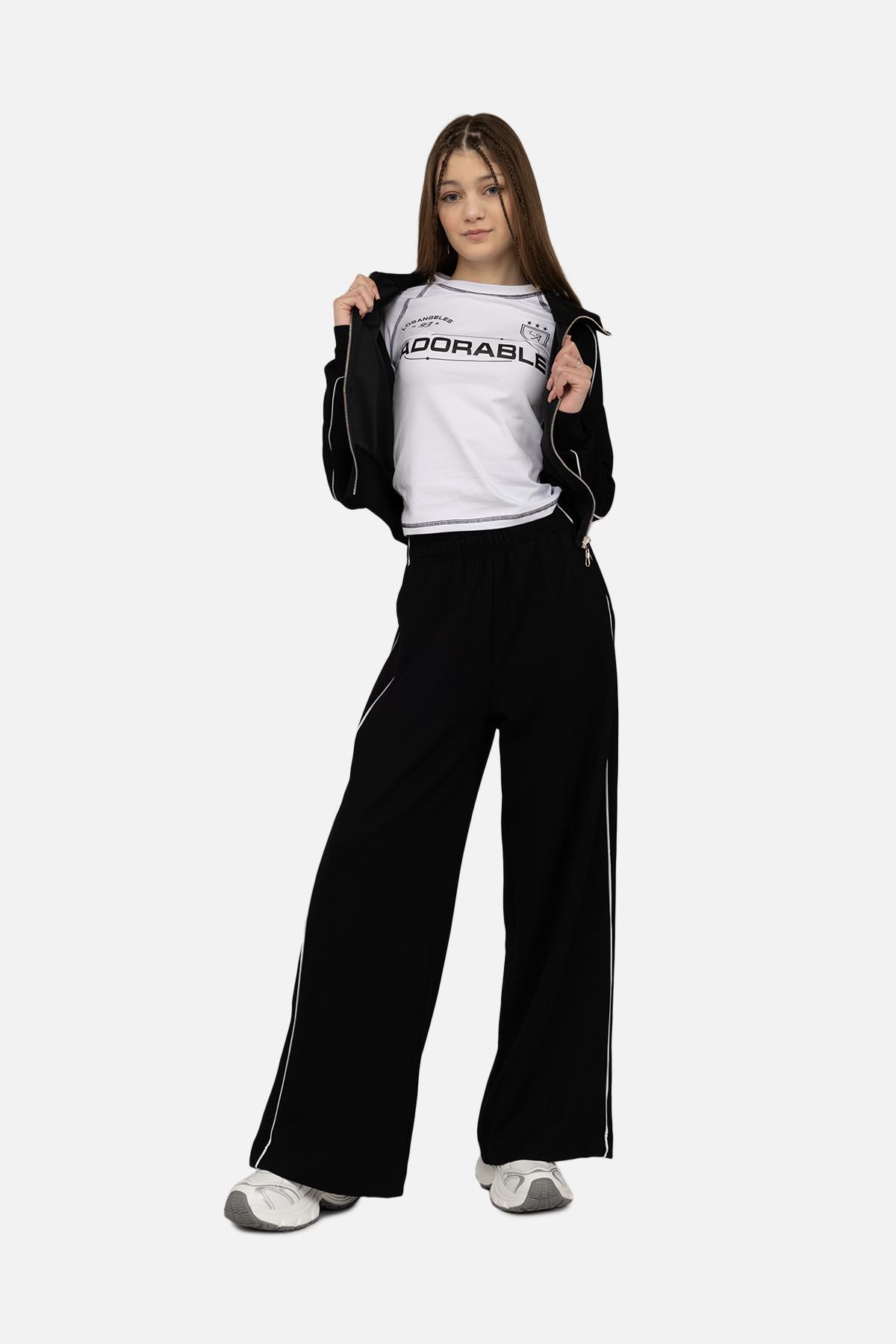 Кофта спортивная женская ЦБ-00266739 р. 42 Черный (SKT001037042) - фото 3