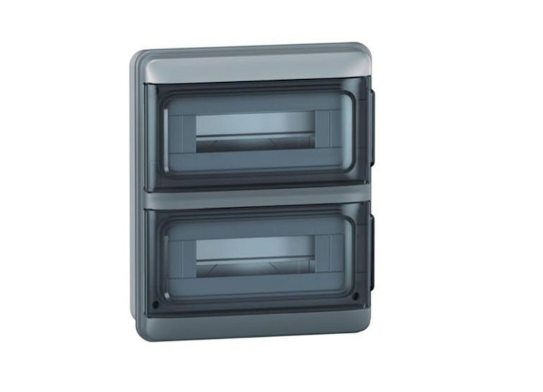 Щит пластиковий Legrand Plexo S N+Pe 24 мод. IP65 зовнішні прозорі дверцята (33282660)