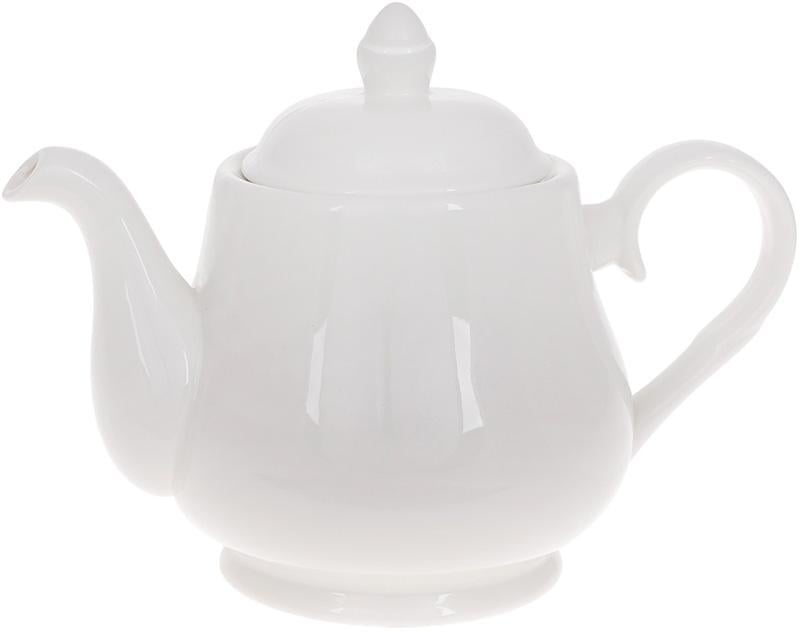 Чайник заварювальний White City Естетика 1000 мл Білий фарфор (BD-988-254) Чайник заварювальний White City Естетика 1000 мл Білий фарфор (BD-988-254)