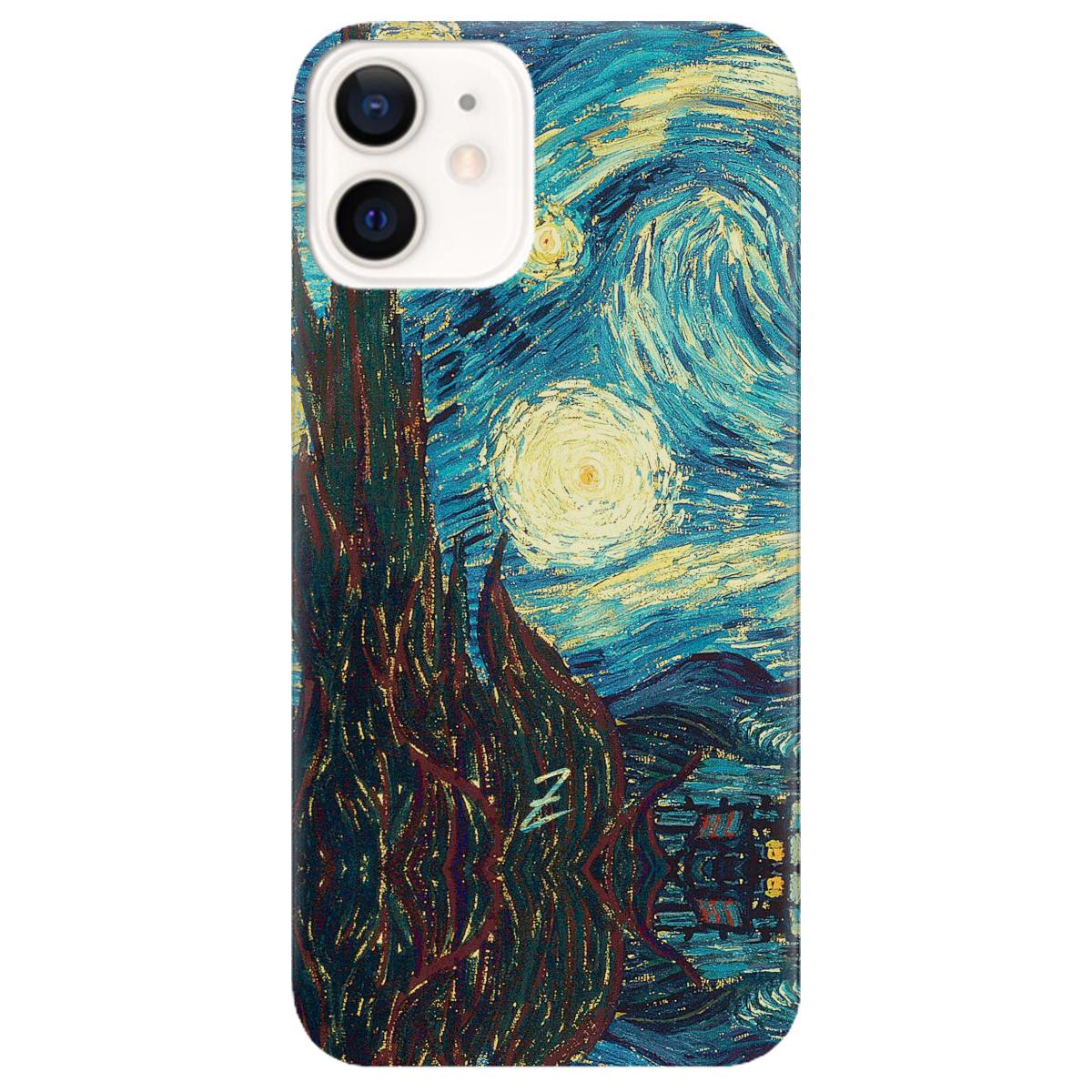 Силиконовый чехол Zorrov для Apple iPhone 12 Mini - Starry Night (14050040082088322)