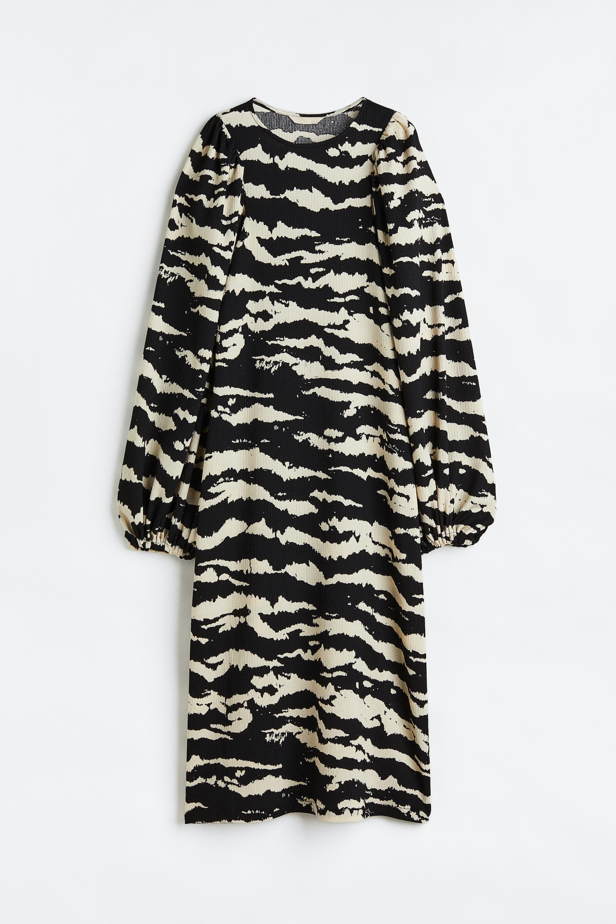 Платье XS Черно-белый (11213246wer)