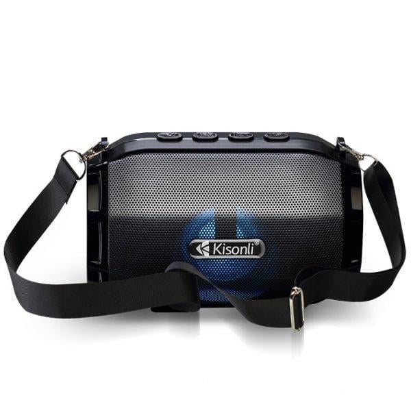 Колонка портативная XPRO LED-904 5 Вт USB/AUX/FM/Bluetooth Черный (lp-90944)