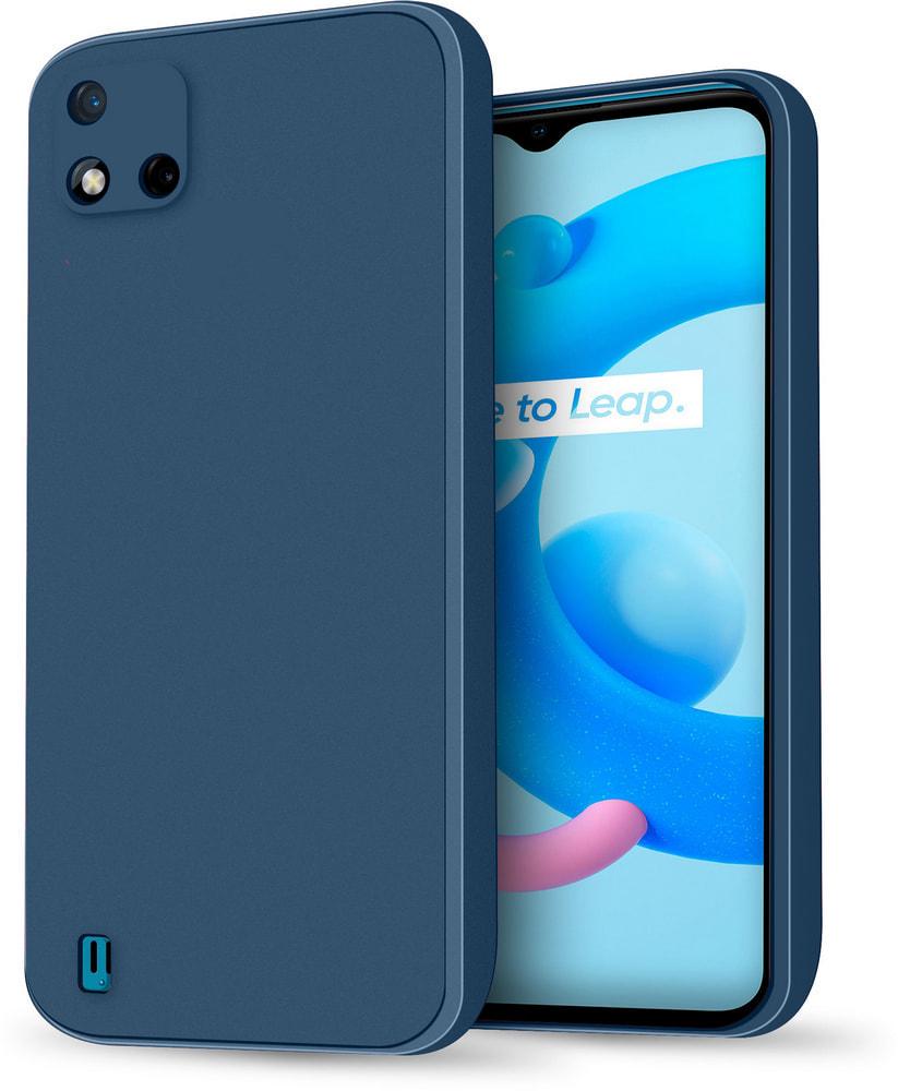 Силиконовый чехол HardCorner для Realme C11 (2021) Blue (29963-28)