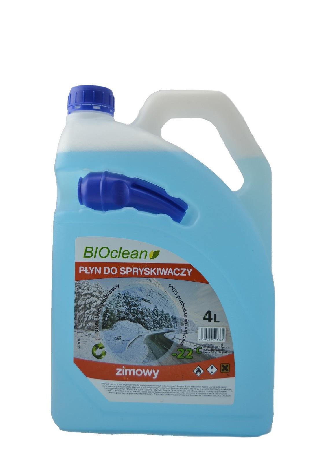 Омыватель стекла зимний BIO Clean -25°C Bubble Gum 4 л (25608) - фото 1 Омыватель стекла зимний BIO Clean -25°C Bubble Gum 4 л (25608) - фото 1