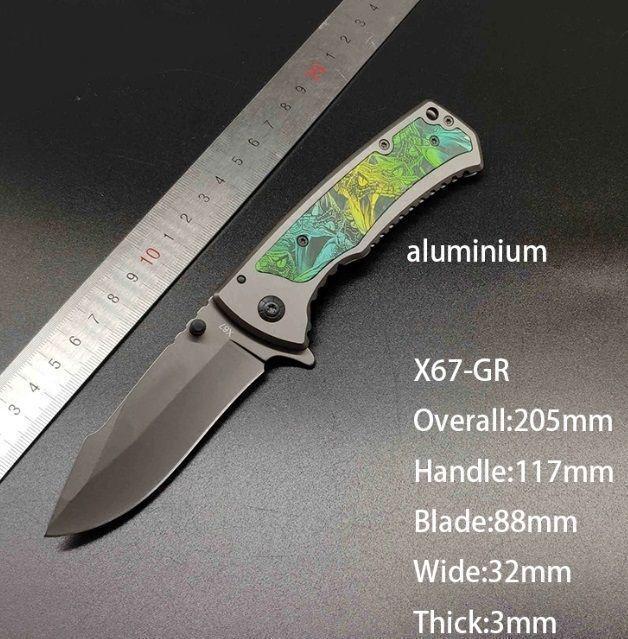 Нож складной Buck A96 с ярким дизайном (19583) - фото 4 Нож складной Buck A96 с ярким дизайном (19583) - фото 4