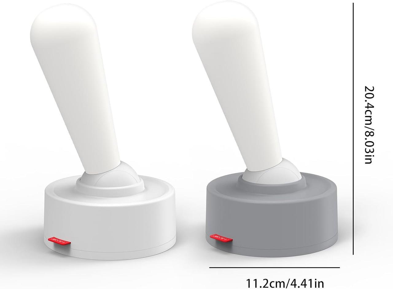 Ночник-светильник аккумуляторный в форме рычага с джойстиковым управлением Серый (2462849853) - фото 4 Ночник-светильник аккумуляторный в форме рычага с джойстиковым управлением Серый (2462849853) - фото 4