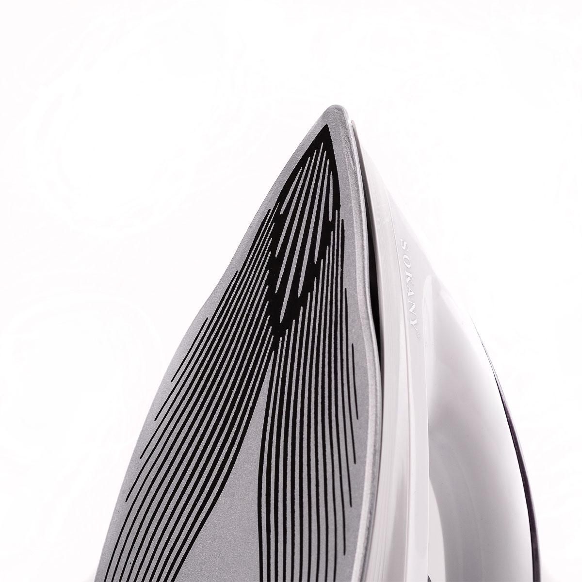 Утюг с паром для дома Sokany керамический 1200 Вт (25905613) - фото 5 Утюг с паром для дома Sokany керамический 1200 Вт (25905613) - фото 5