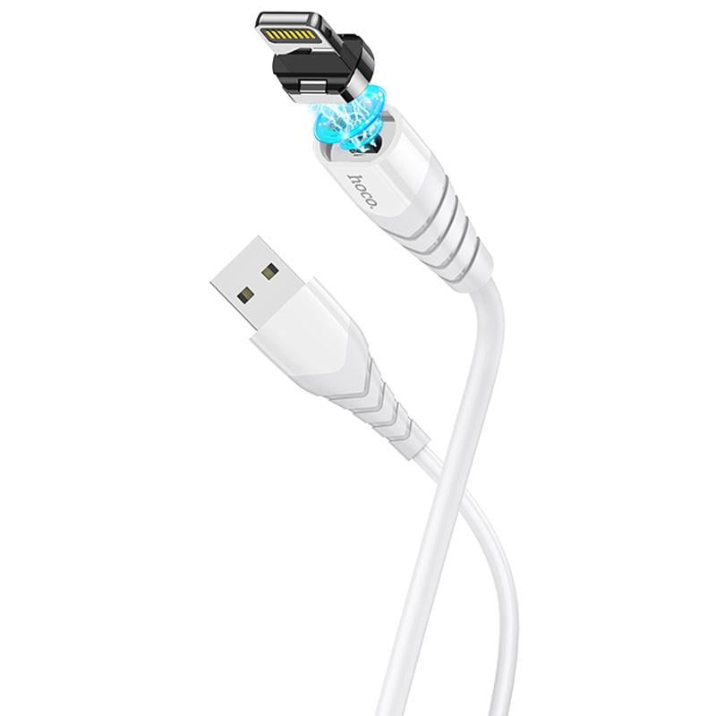 Дата кабель Hoco X63 Racer USB to Lightning 1 м White - фото 2