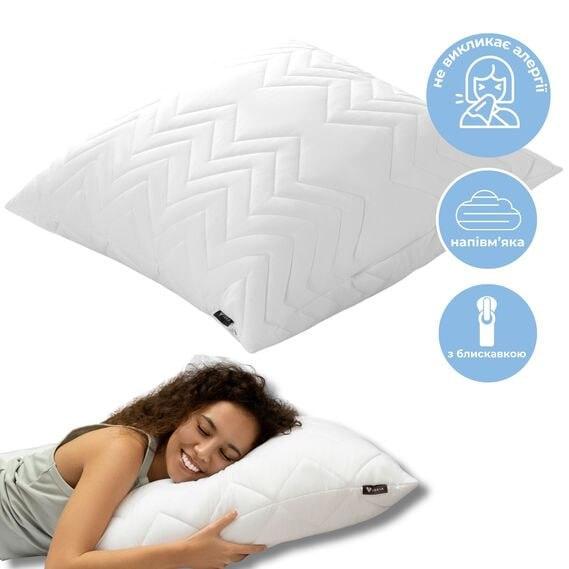 Подушка декоративна NORDIC COMFORT+ антиалергенна 50х70 см (П4К-id-nord-comfort+-02) - фото 8 Подушка декоративна NORDIC COMFORT+ антиалергенна 50х70 см (П4К-id-nord-comfort+-02) - фото 8