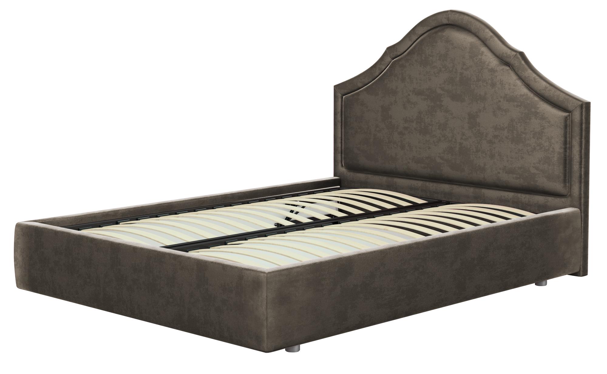 Кровать Альберта 160х200 см Allure Grey (10692474) Кровать Альберта 160х200 см Allure Grey (10692474)