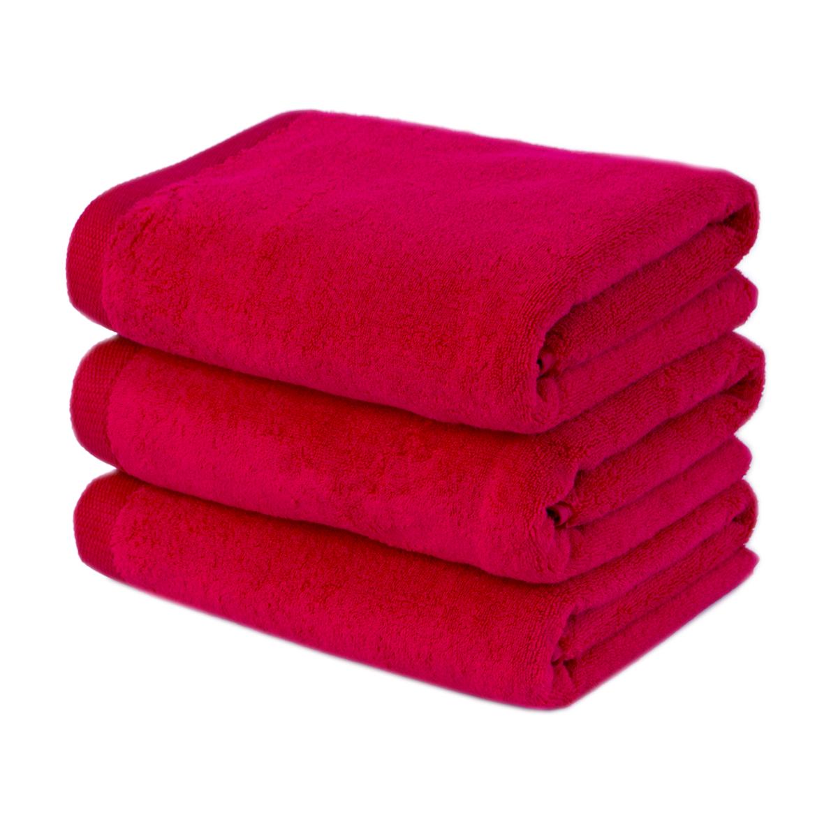 Рушник Lotus Home Готель Premium Microcotton 50х90 см 550 г/кв. м Kirmizi - фото 3