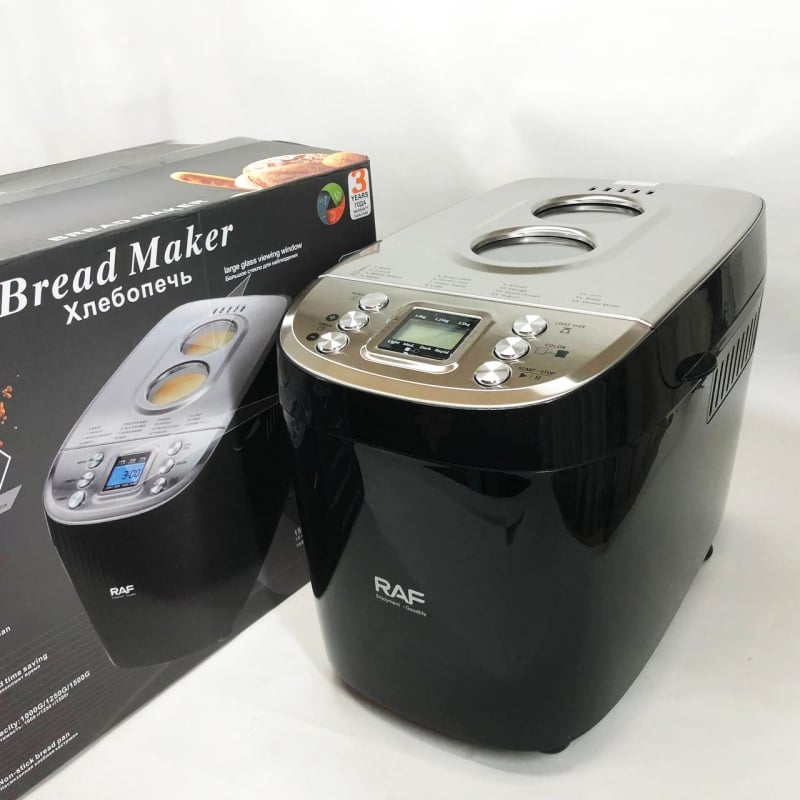 Хлебопечка электрическая RAF R.564 15 программ 850 W (tf7203) - фото 14 Хлебопечка электрическая RAF R.564 15 программ 850 W (tf7203) - фото 14