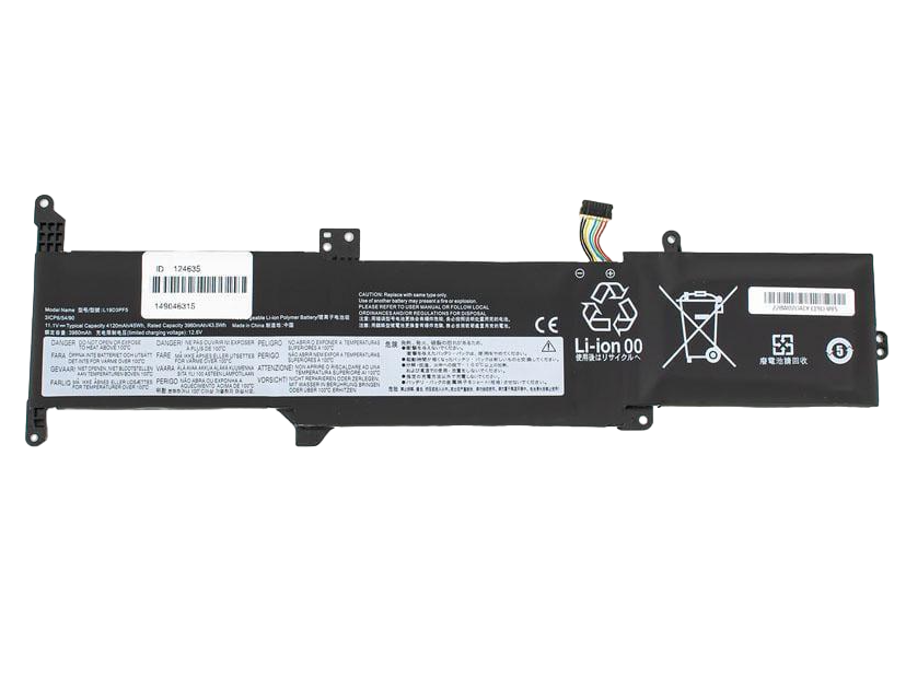 Аккумулятор для ноутбука Lenovo IdeaPad 3 14ADA05 4000 mAh 11,34V (147842)