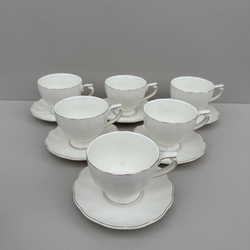 Сервіз чайний порцеляновий S&T 17160-00 Лауретта в подаруновій коробці 250 мл 12 пр. (2656884593)