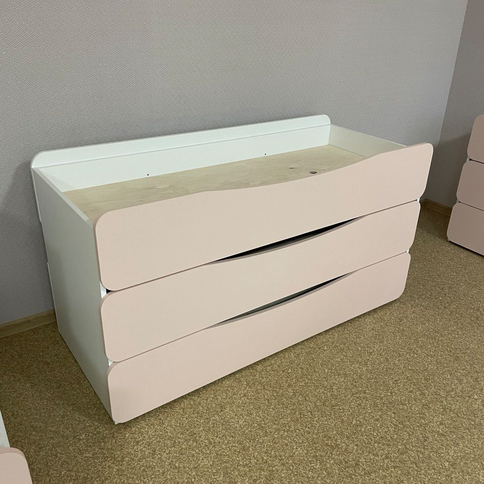 Кровать 3-х ярусная Gap DS-21 для дошкольных учебных заведений 1522x650x865 мм (ЛDS22)