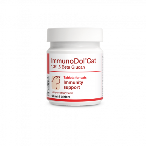 Комплексная добавка Dolfos ImmunoDol Cat для иммунитета котов 60 таб. (188-60)