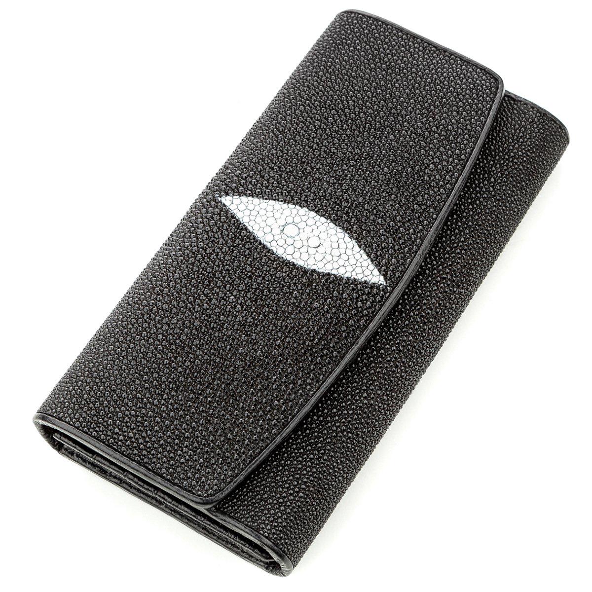 Кошелек женский Stingray leather 18620 кожа Черный