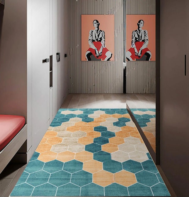 Грязезащитный коврик для входной двери Красочный 120х160 см (KRS045)