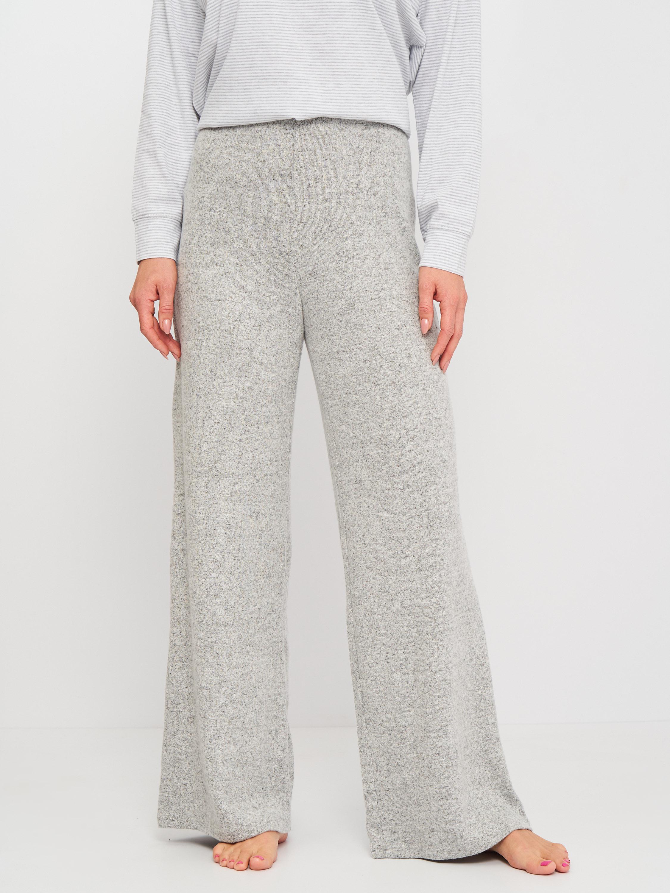 Брюки для сна H&M M Бежевый меланж (19089046712)