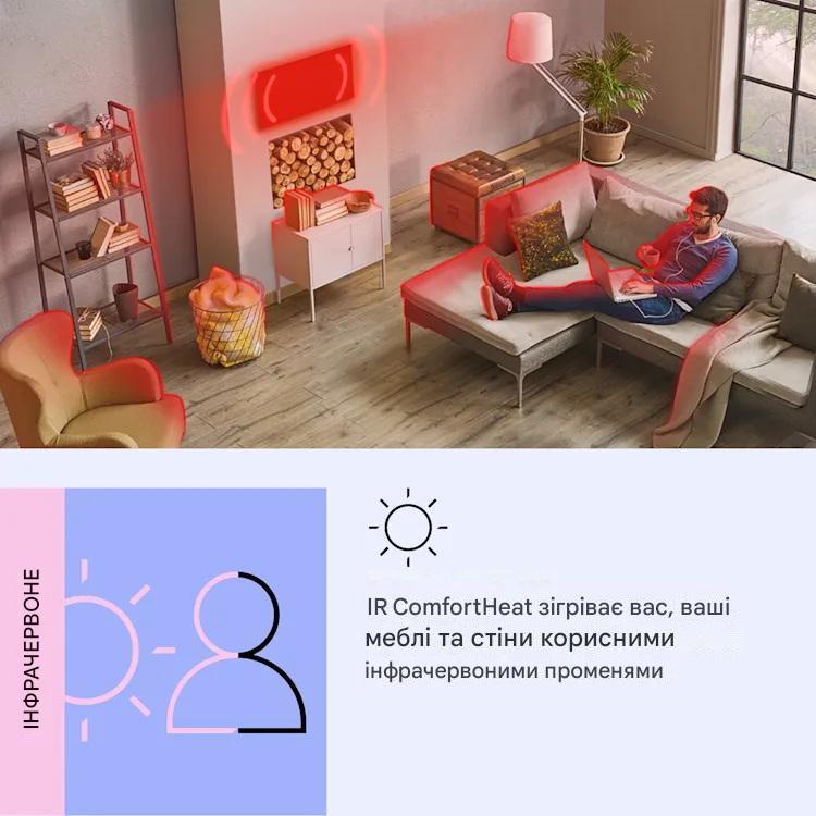 Обігрівач-дзеркало KLARSTEIN La Palma 750 (10039832) - фото 3