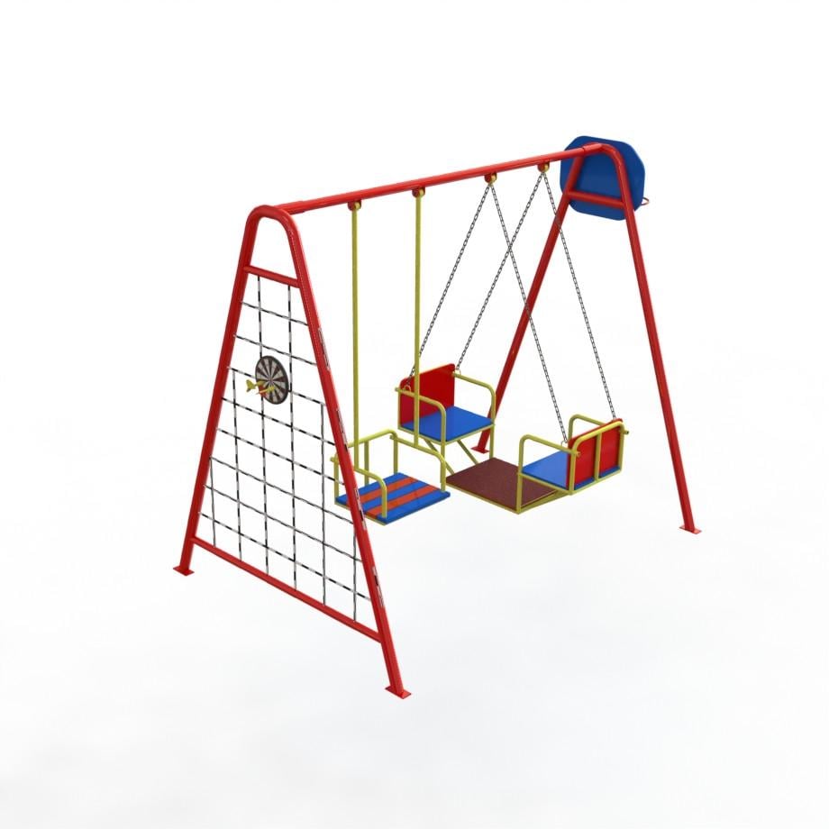 Гойдалки дитячі тримісні (706/кл)