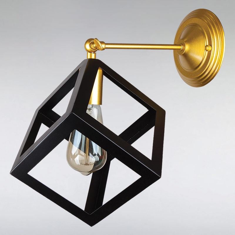 Бра лофт Light House LS-13435-1 Золото/ Черный