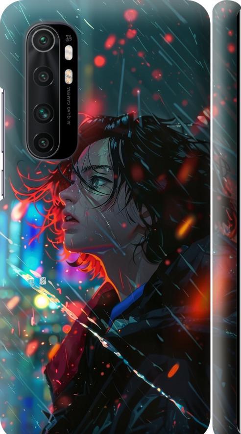 Чехол на Xiaomi Mi Note 10 Lite Ночные огни (6096m-1937-42517)
