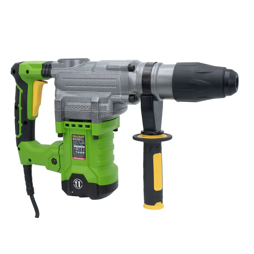 Перфоратор ProCraft BH2350 SDS MAX Universal 1600 Вт з регулюванням/кейсом - фото 3 Перфоратор ProCraft BH2350 SDS MAX Universal 1600 Вт з регулюванням/кейсом - фото 3