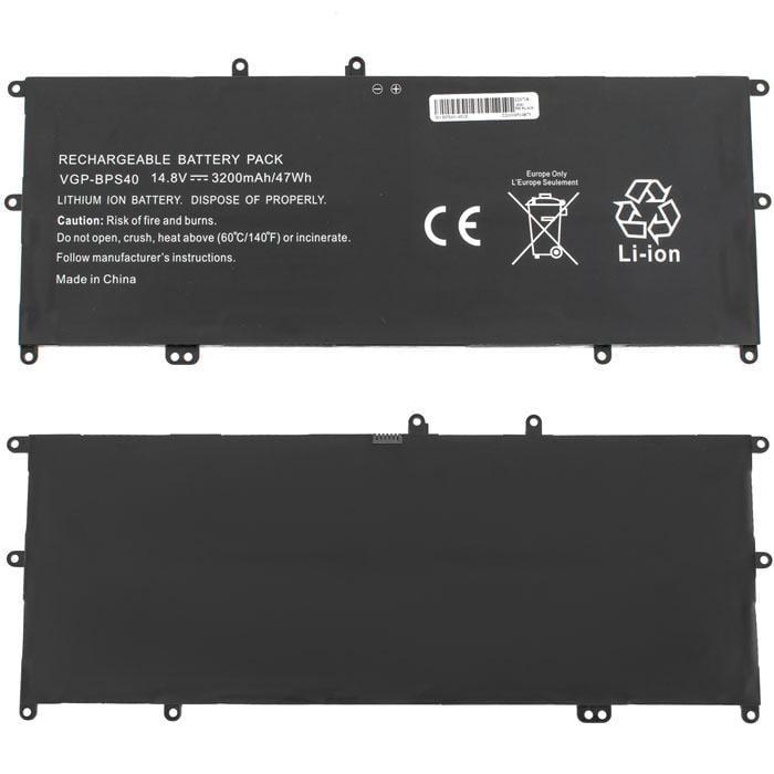 Акумулятор для ноутбука Sony VAIO Flip SVF15A 3200 mAh 14,8V (145490) - фото 2