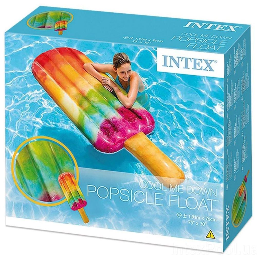 Надувной матрас-плот Intex 58766 Мороженое 171х76 см - фото 3