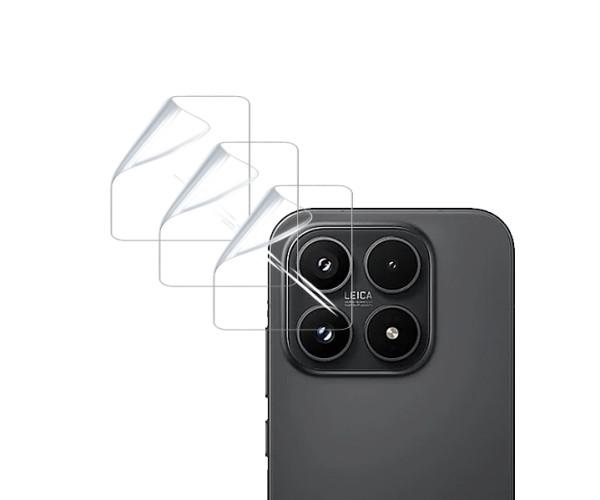 Пленка гидрогелевая Hydrogel Film для Xiaomi 17 5G на камеру 6 шт. Transparent