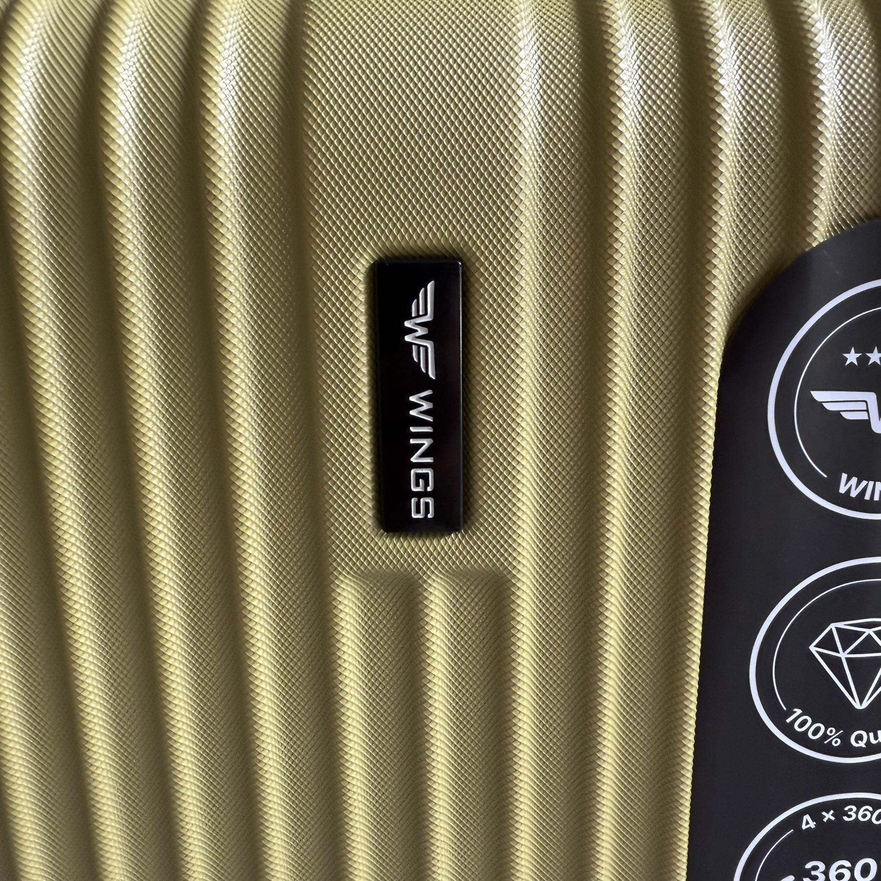 Валіза Wings Egret дорожня M Оливковий (26557300) - фото 4 Валіза Wings Egret дорожня M Оливковий (26557300) - фото 4