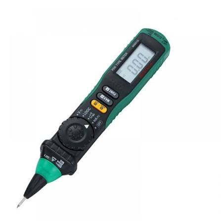 Мультиметр цифровий тестер-ручка Mastech MS8211D багатофункціональний з перевіркою логічних рівнів та підсвіткою Чорно-зелений (168-31-66-008)