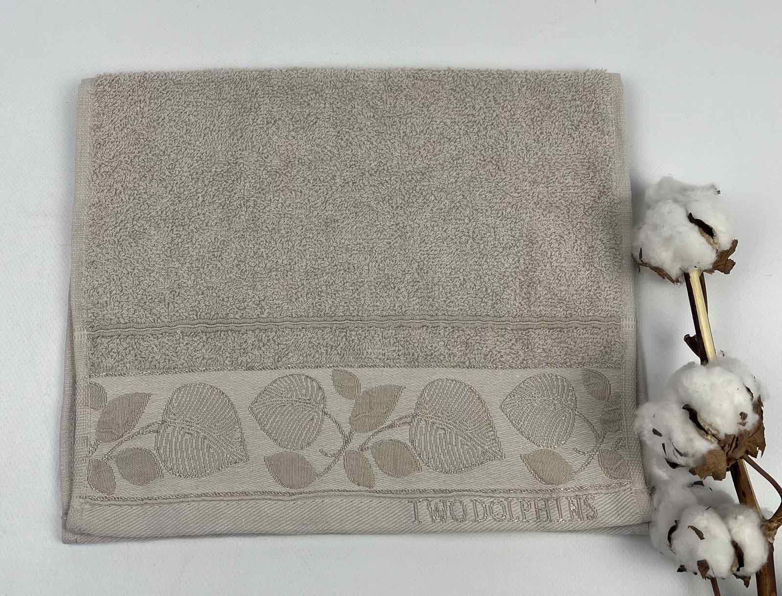 Полотенце Two Dolphins Vip Cotton Penza A150 30х50 см Бежевый (CN31031)