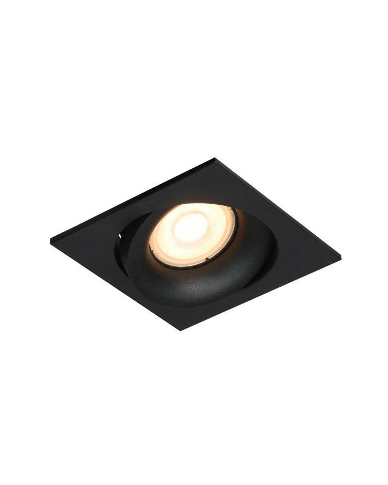 Точковий світильник Italux DL-26451-GU10-BK Ponar GU10 1x10W IP20 Bk (24439146)
