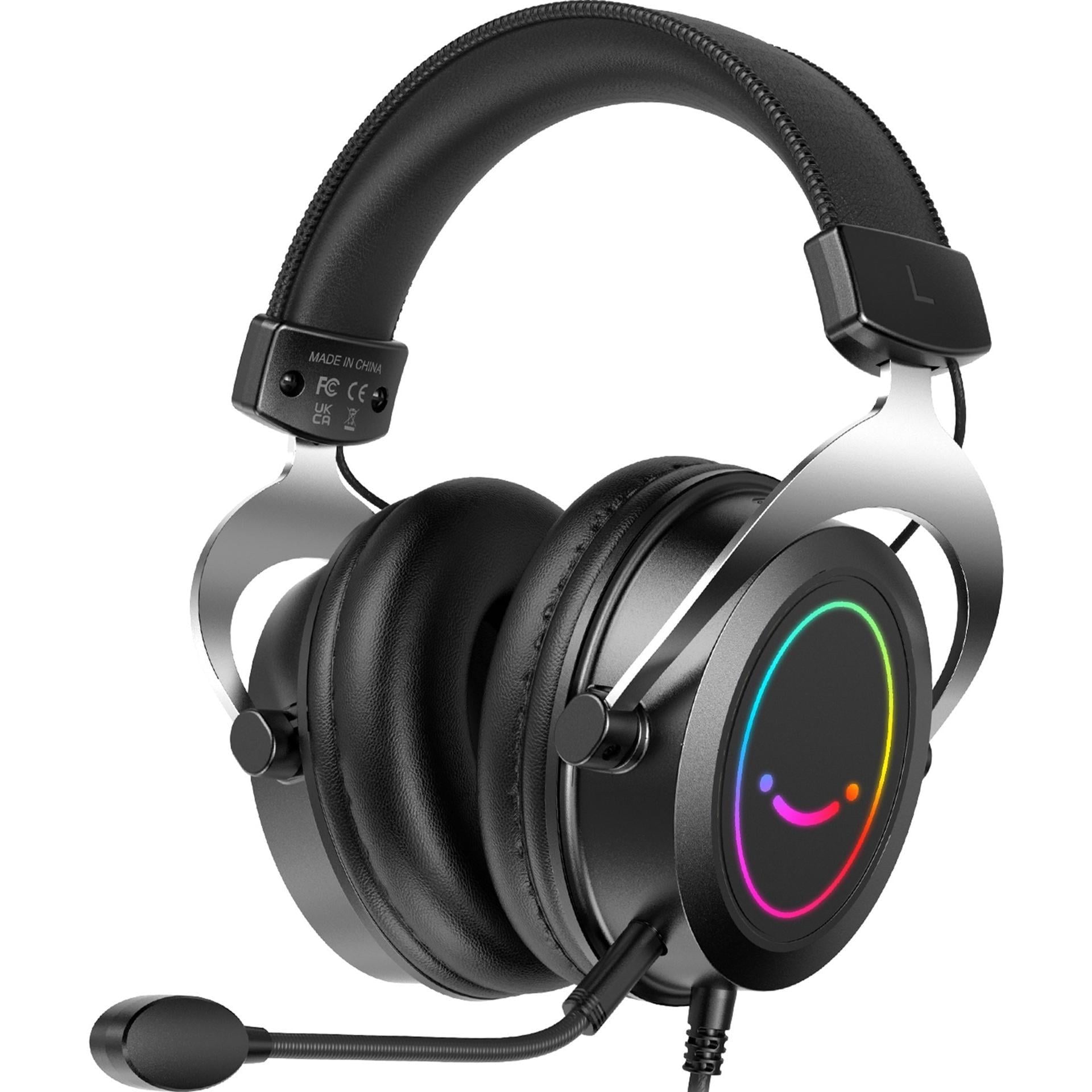 Гарнитура проводная FIFINE H3 RGB кабель 2м USB-A mini-jack 3,5 мм Black (30821806)