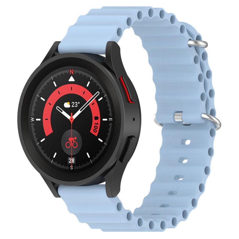 Ремінець Ocean Band для Smart Watch 20 мм Блакитний/Lilac Blue (00000068668_16)