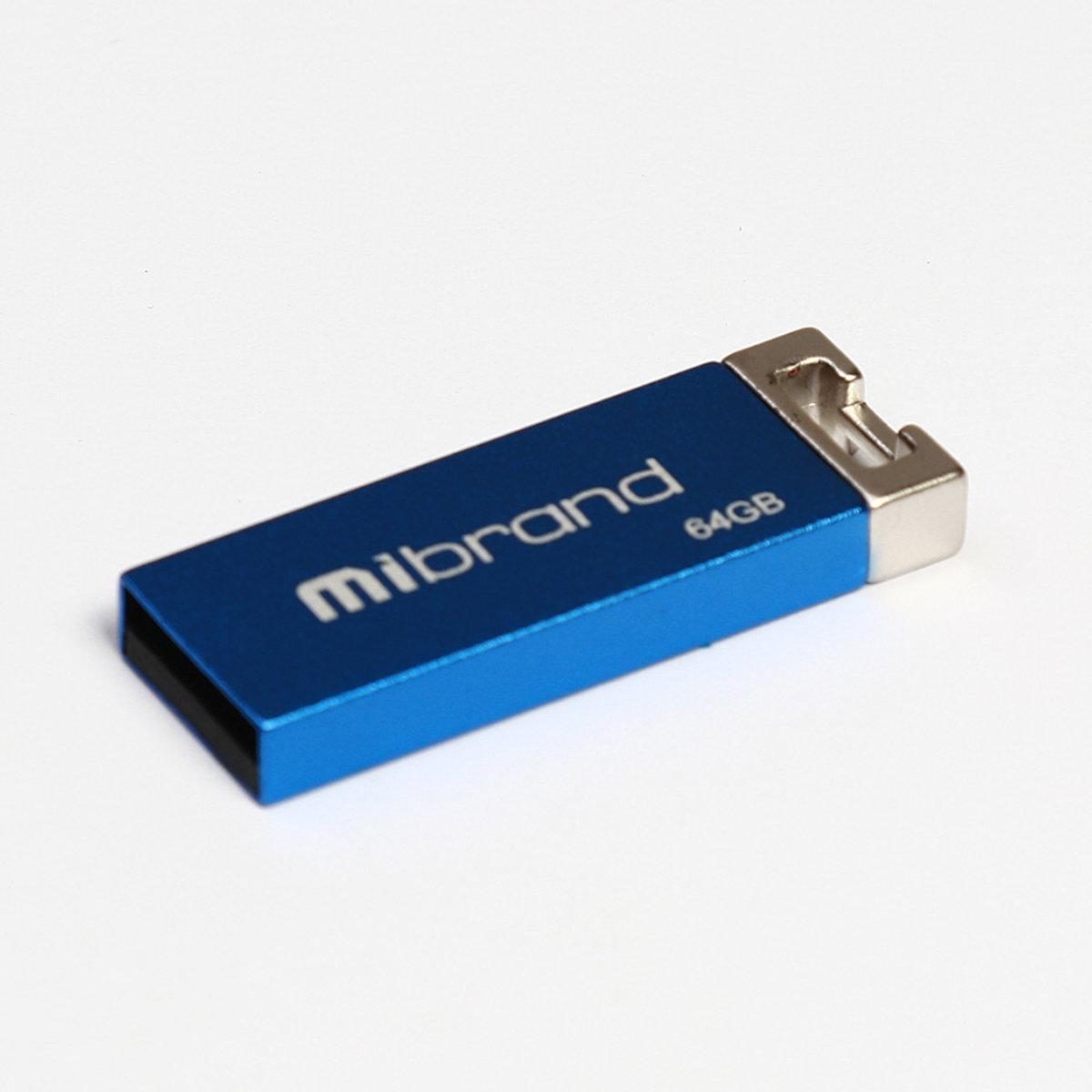 Флеш-память для ноутбука Flash Mibrand USB 2.0 Chameleon 64Gb Blue (MI2.0/CH64U6U)