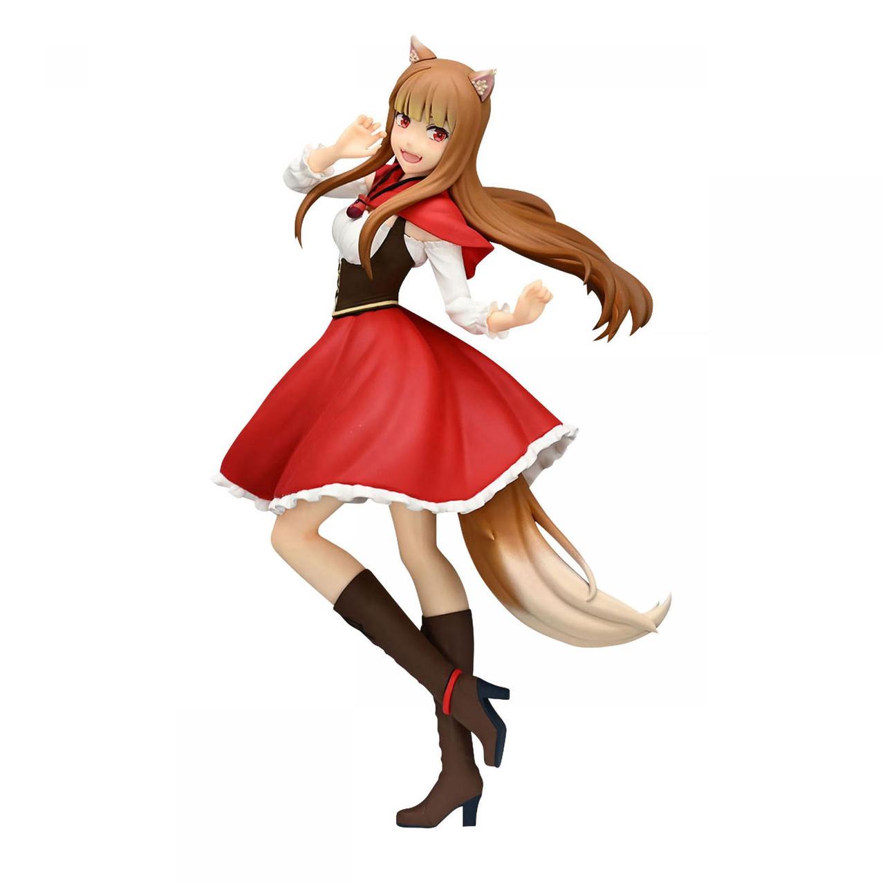 Фигурка Furyu Holo Холло Trio-Try-iT Red Hood Ver Волчица и пряности 21 см